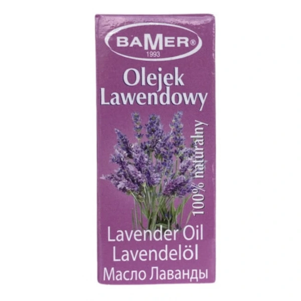 BAMER naturalny olejek eteryczny lawendowy 7 ml