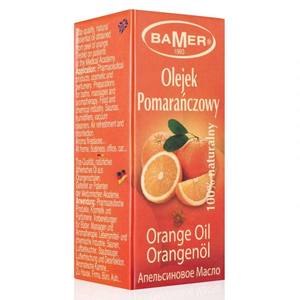 BAMER naturalny olejek eteryczny pomarańczowy 7 ml