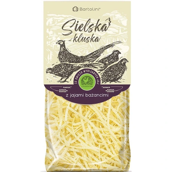 BARTOLINI Sielska Kluska z jajami bażancimi krajanka 250g