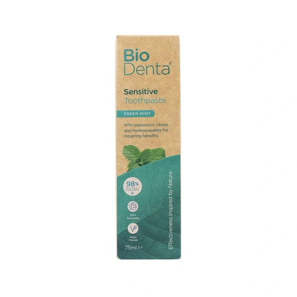 BECONFIDENT BioDenta Pasta do zębów wrażliwych o smaku świeżej mięty (75 ml)