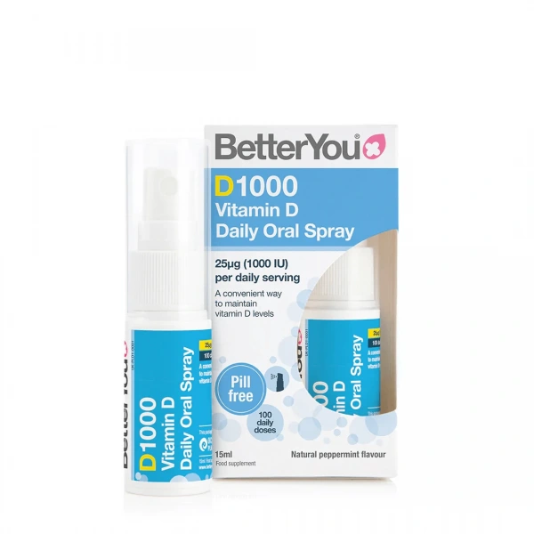 BetterYou D1000 Daily Witamina D w sprayu 15 ml