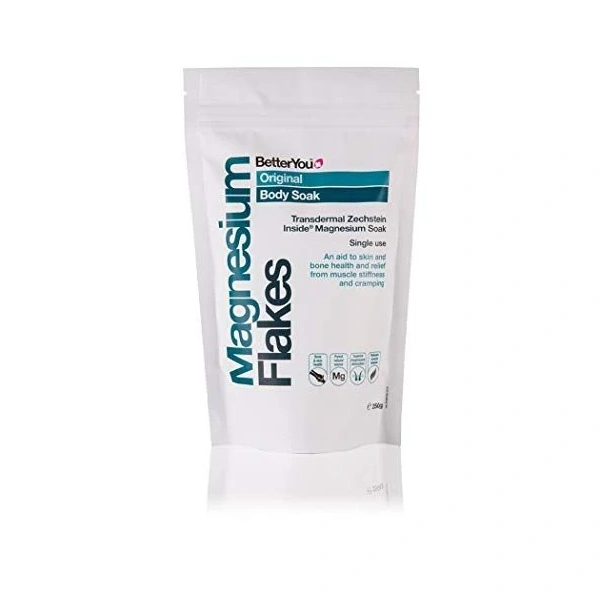 BETTERYOU Magnesium Flakes - Płatki Magnezowe do kąpieli (250 g)