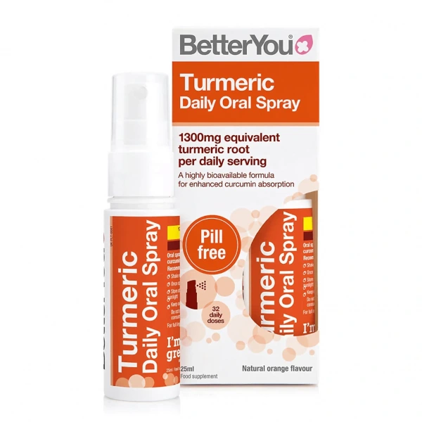 BetterYou Kurkumina w sprayu 25 ml