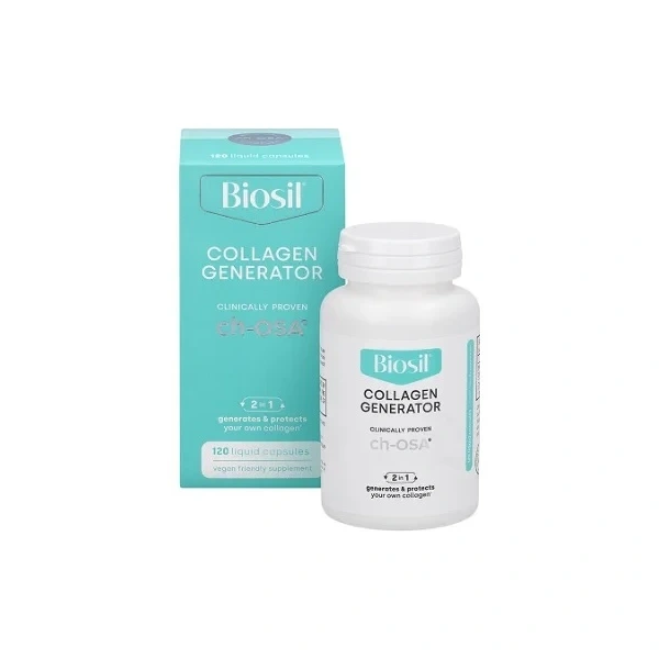 BIOSIL Advanced Collagen Generator - Zaawansowany generator kolagenu (120 kaps.)