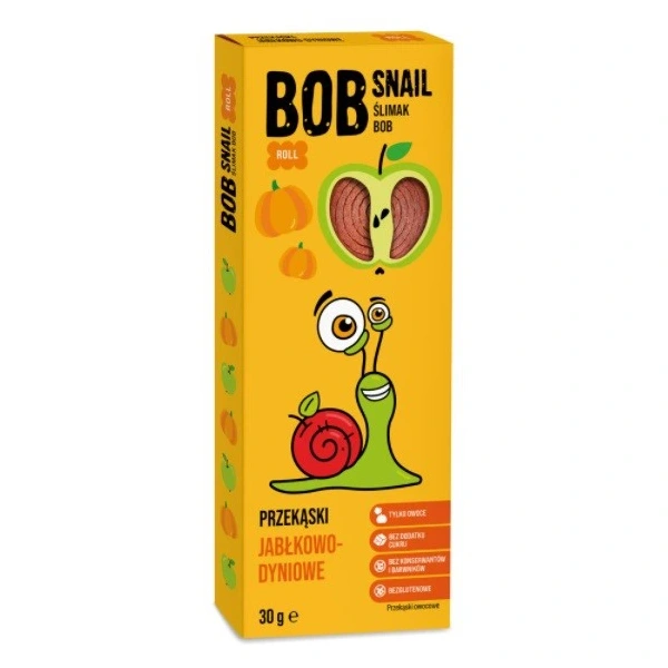BOB SNAIL Przekąska jabłko dynia 30 g