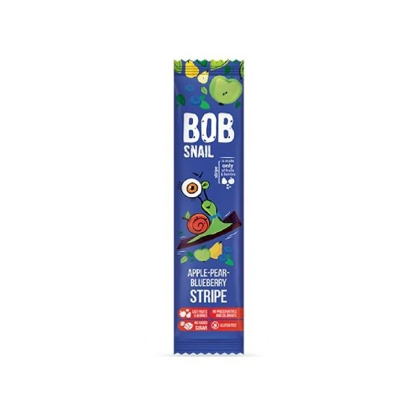 BOB SNAIL Przekąska jabłkowo-gruszka-borówka 14g