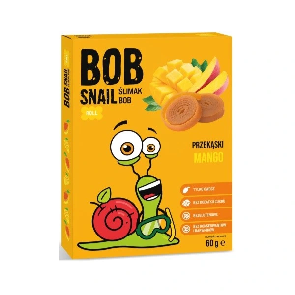 BOB SNAIL Przekąska mango 60 g