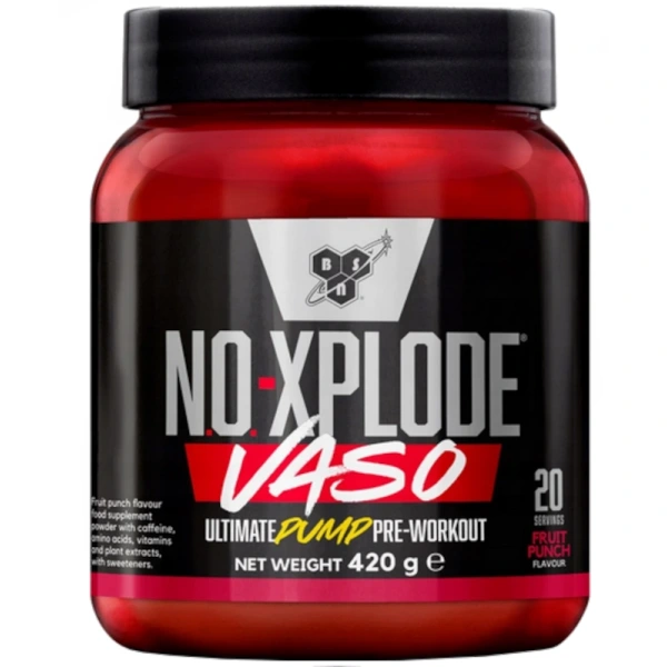 BSN No-Xplode Vaso Fruit Punch 420g