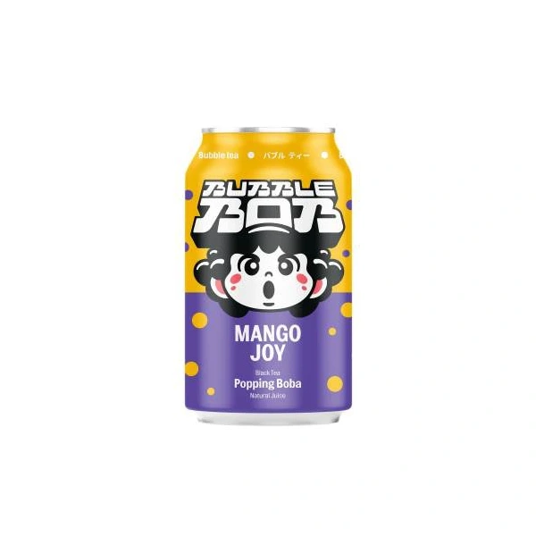 BUBBLE BOB Popping Bubble Tea Mango 330 ml
