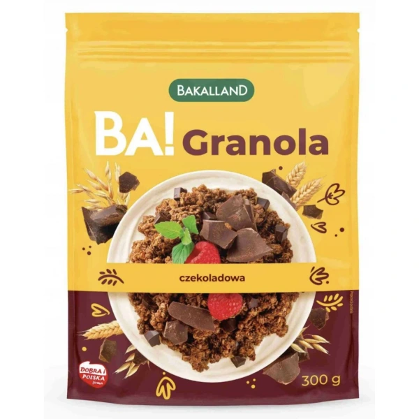 Bakalland BA! Granola czekoladowa 300 g