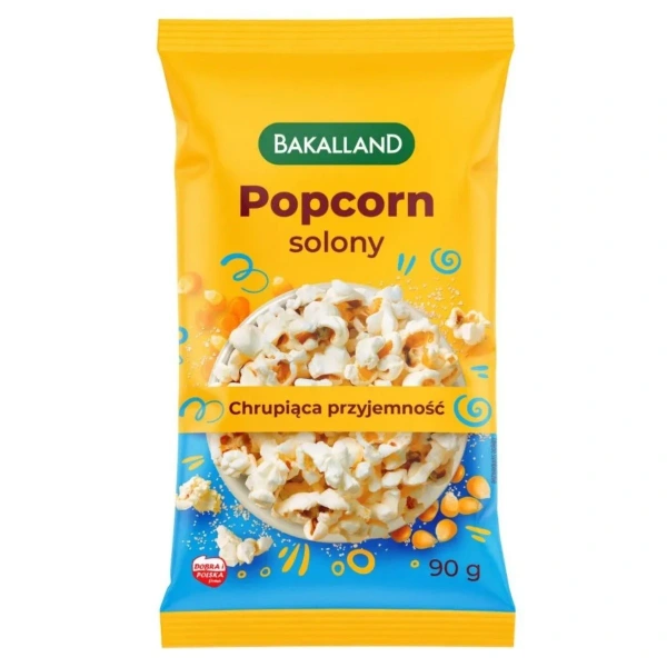 Bakalland Popcorn solony 90 g