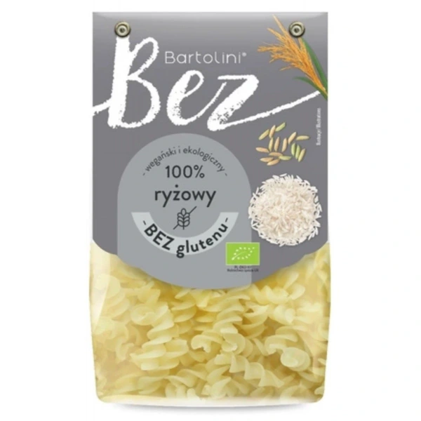 Bartolini Makaron Ryżowy Świderki Bezglutenowy BIO 250 g