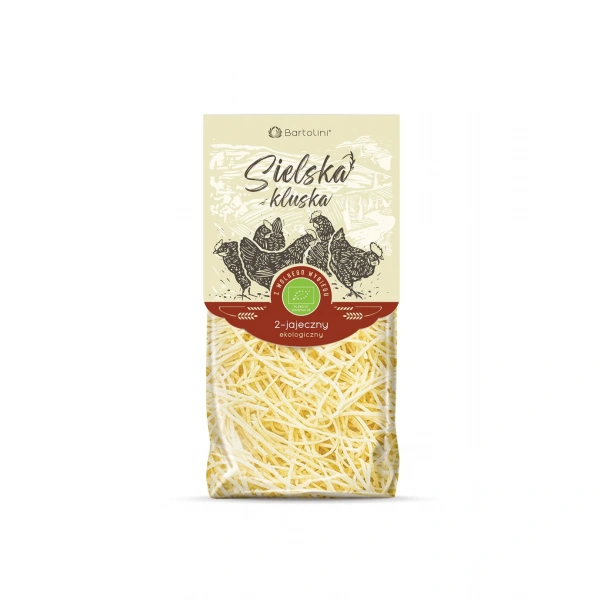 Bartolini makaron (2jajeczny) krajanka cienka bio 250 g