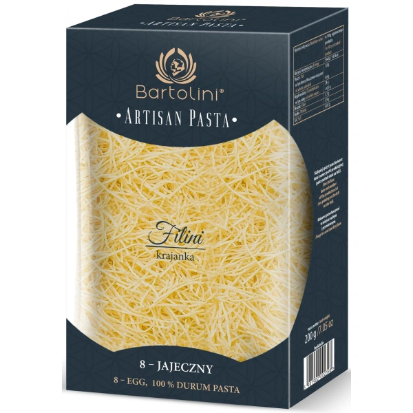 Bartolini makaron (semolinowy 8jajeczny) krajanka średnia 200 g