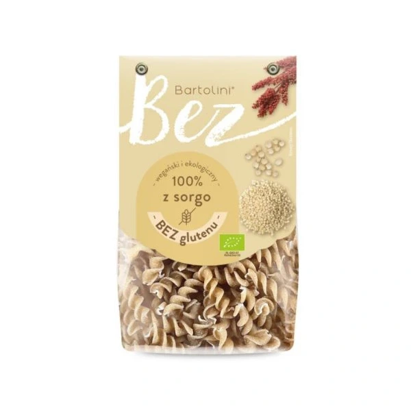 Bartolini makaron (z sorgo) świderki bezglutenowy bio 250 g