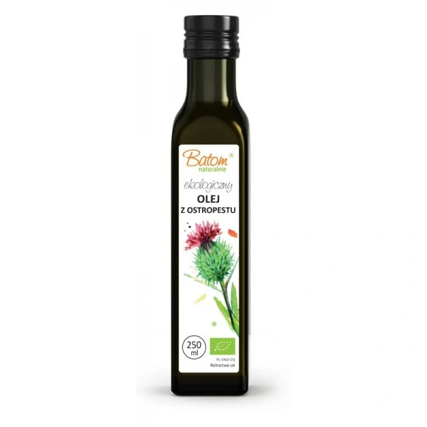 Batom olej z ostropestu plamistego tłoczony na zimno bio 250 ml