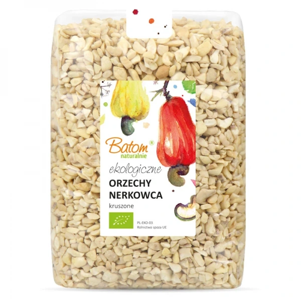 Batom orzechy nerkowca kruszone bio 1 kg