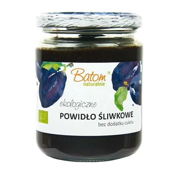 Batom powidła ze śliwki węgierki bez dodatku cukrów bio 270 g