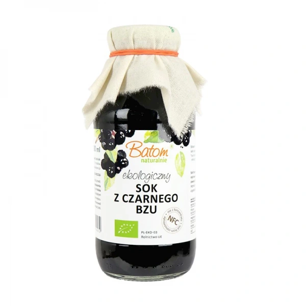 Batom sok z czarnego bzu nfc bio 330 ml