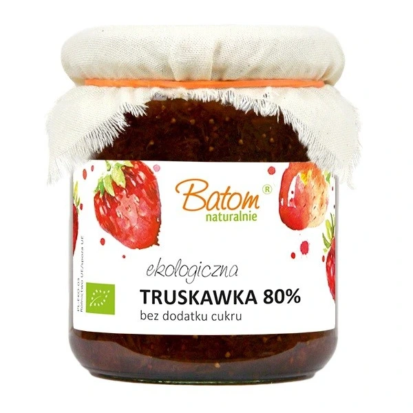 Batom truskawka 80 % bio 260 g