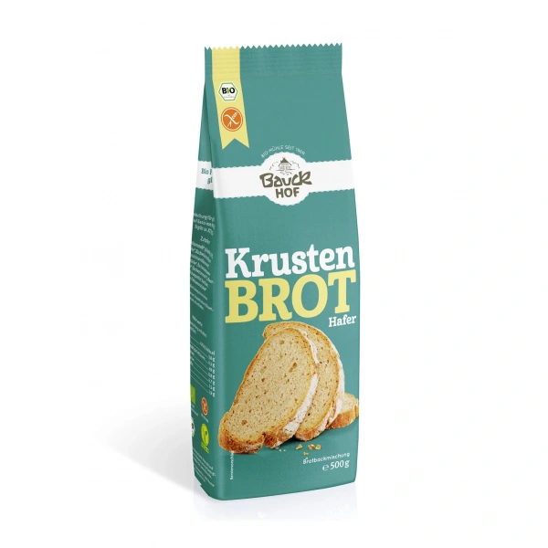 Bauck hof mieszanka do wypieku chleba owsianego bezglutenowa bio 500 g