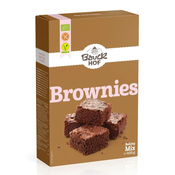 Bauck hof mieszanka na brownie bezglutenowa bio 400 g