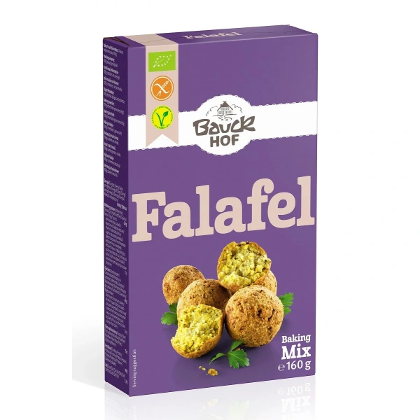 Bauck hof mieszanka na falafel bezglutenowa bio 160 g