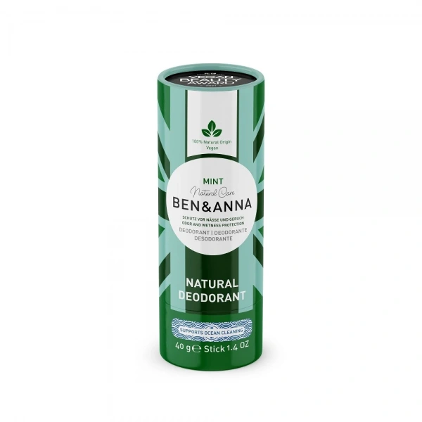 Ben & anna dezodorant w sztyfcie mint eco 40 g
