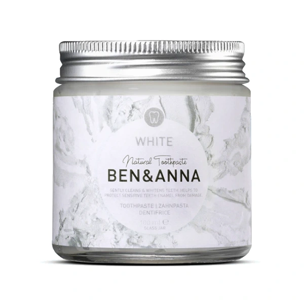 Ben & anna pasta do zębów wybielająca bez fluoru eco 100 ml (słoik)