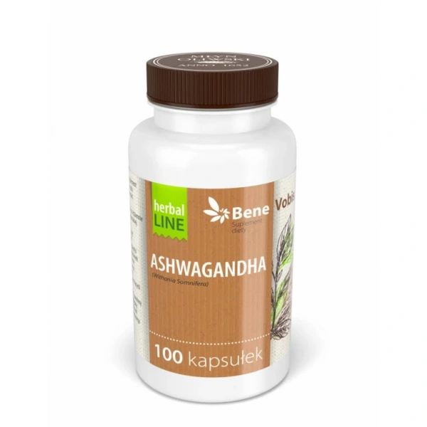 Bene Vobis Ashwagandha 200mg 100 kapsułek