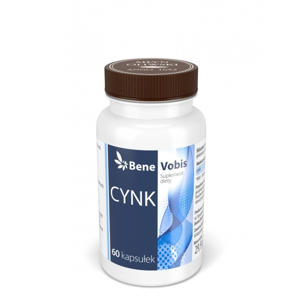 Bene Vobis Cynk 10 mg 60 kapsułek