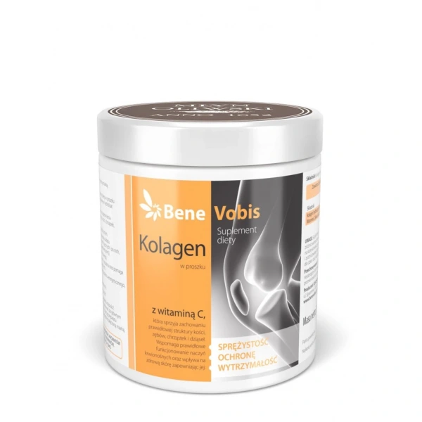 Bene Vobis Kolagen (hydrolizat żelatynowy) z Witaminą C 250 g