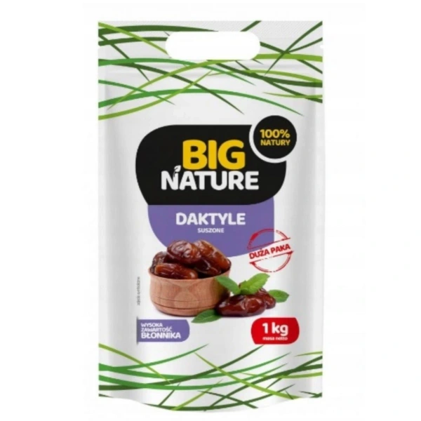 Big Nature Daktyle suszone 1kg