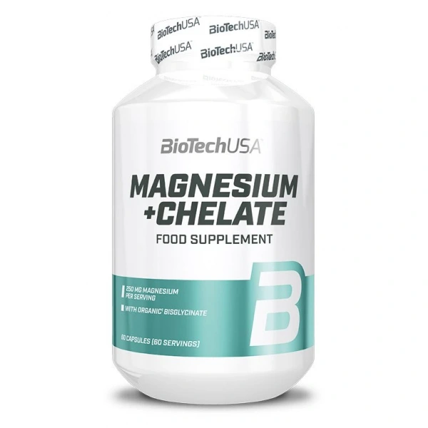 BioTech USA Magnesium + Chelate 60 kapsułek