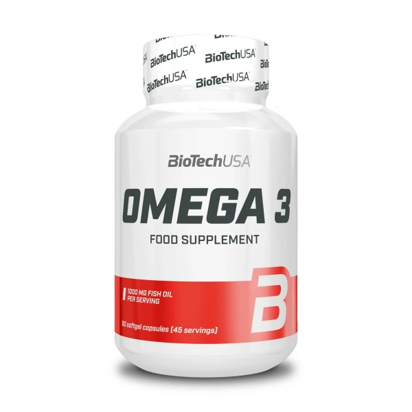 BioTech USA Mega Omega 3 90 kapsułek