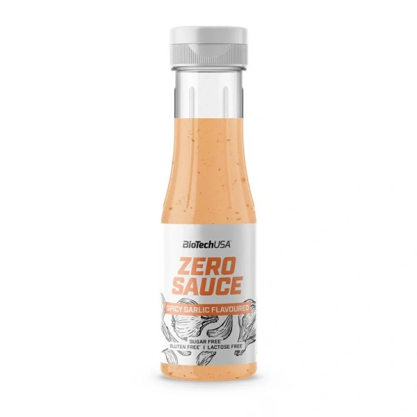 BioTech USA Zero Sauce 350ml Spicy Garlic