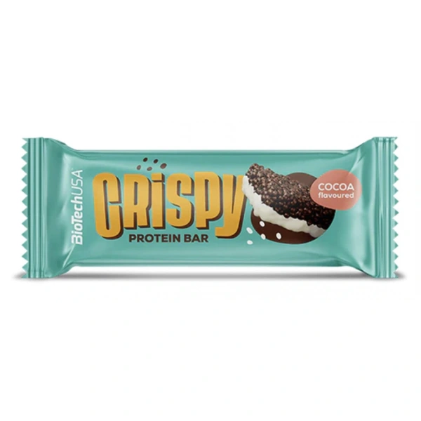 BioTech Crispy Bar 40g o smaku kakaowym