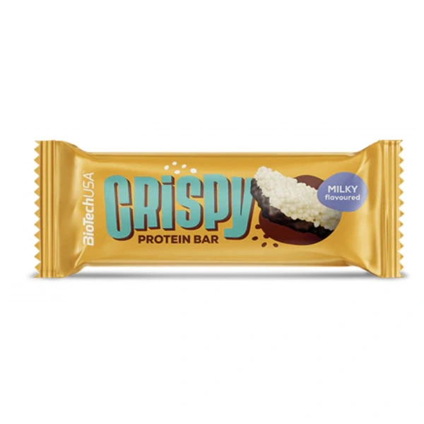 BioTech Crispy Bar 40g o smaku mlecznym