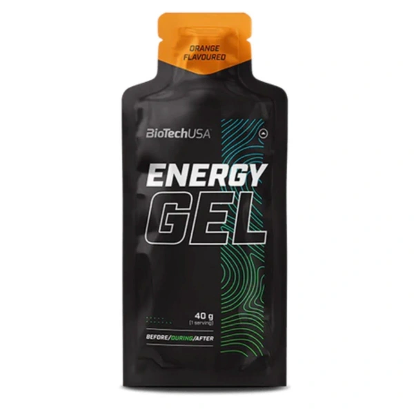 BioTech Energy Gel 40g o smaku pomarańczowym