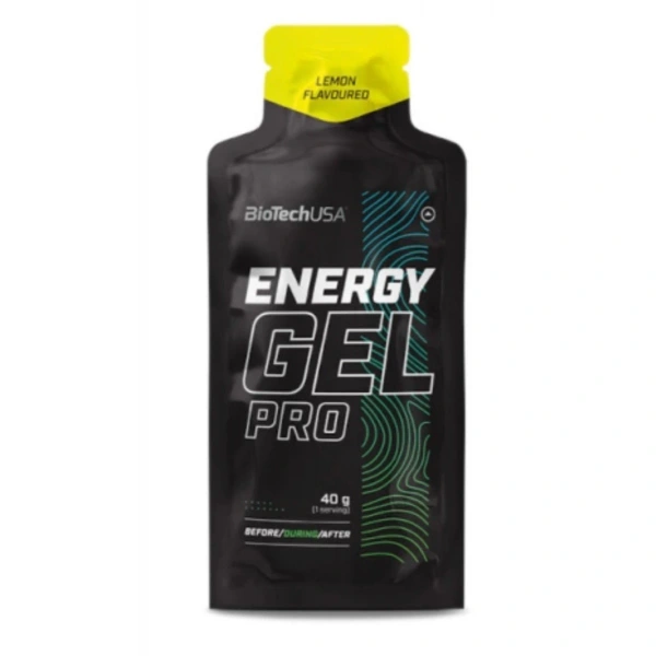 BioTech Energy Gel Pro 40g o smaku cytrynowym