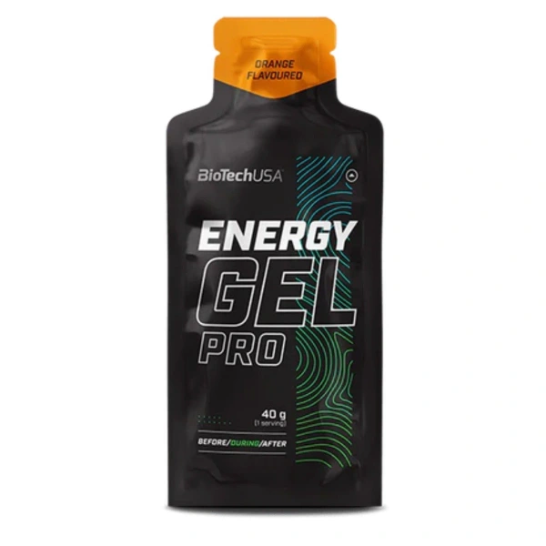 BioTech Energy Gel Pro 40g o smaku pomarańczowym