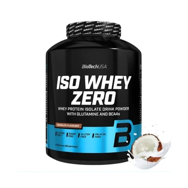 BioTech USA Iso Whey 2270g lactose reduced o smaku kokosowym