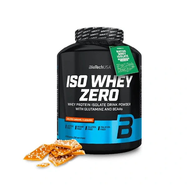 BioTech USA Iso Whey 2270g lactose reduced o smaku słony karmel