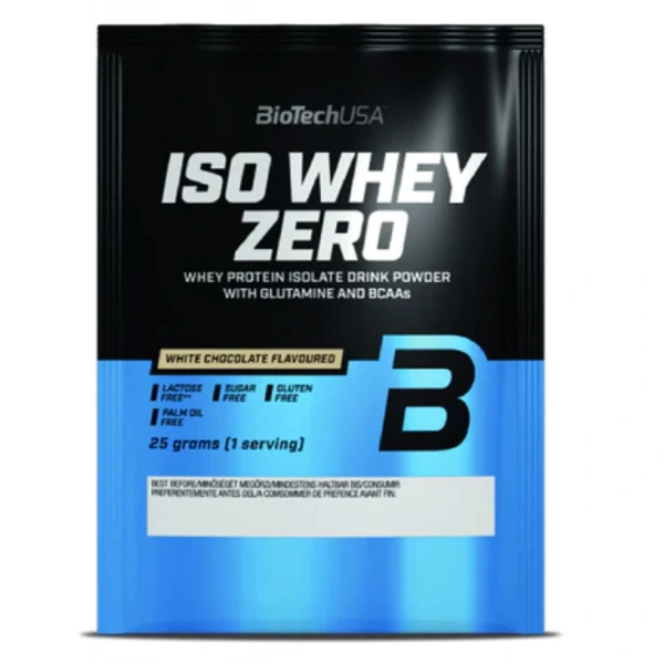 BioTech USA Iso Whey 25g lactose reduced o smaku białej czekolady