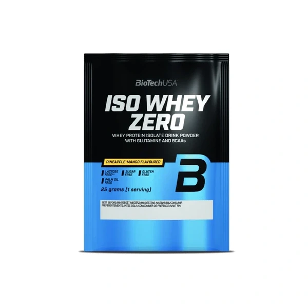 BioTech USA Iso Whey 25g lactose reduced o smaku pineapple-mango