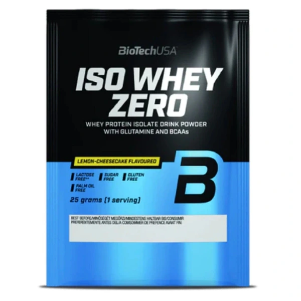 BioTech USA Iso Whey 25g lactose reduced o smaku sernika