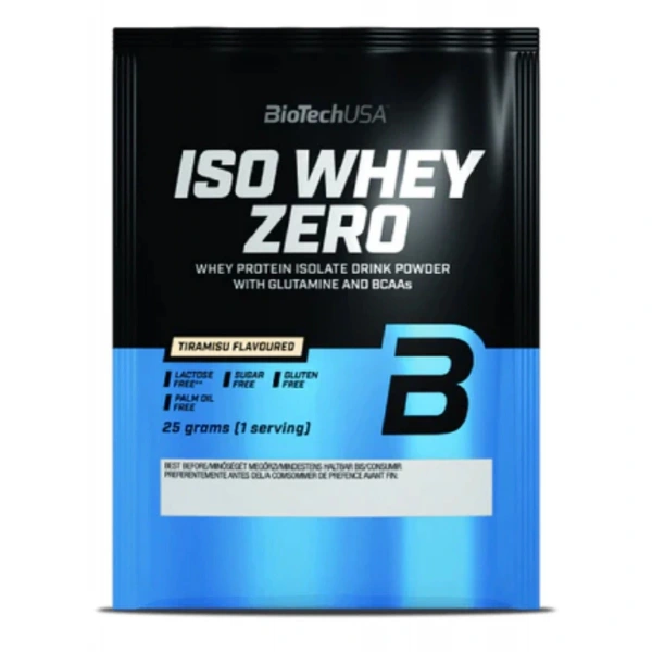BioTech USA Iso Whey 25g lactose reduced o smaku tiramisu
