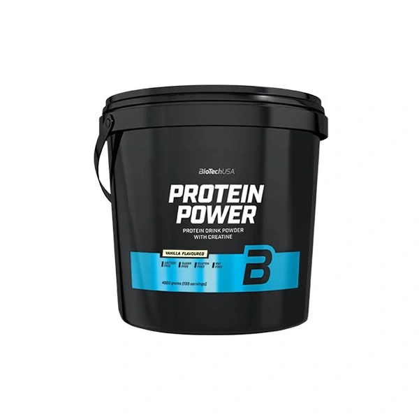 BioTech USA Protein Powder 4kg o smaku waniliowym