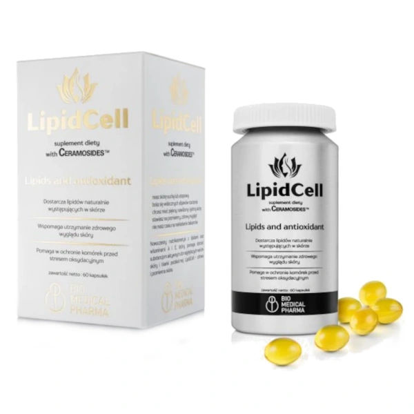 Bio Medical Pharma LipidCell nutrikosmetyk z lipidami 60 kapsułek