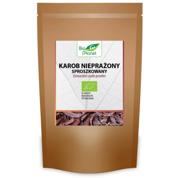 Bio Planet Karob Nieprażony Sproszkowany BIO 200 g